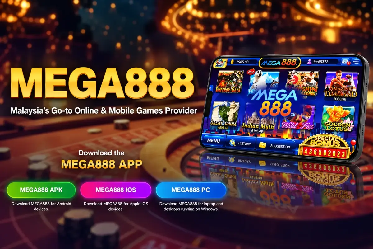 Mega888 Slot Games: Register & Play Top Online Slots in Malaysia